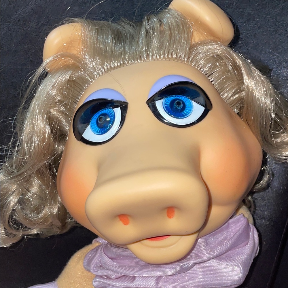 1977 ©️ 1978 authentic vintage Miss Piggy hand puppet (#855) Fisher-Price - Picture 9 of 17